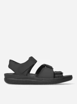 Sandalen voor heren|Wolky Active Men zwart gevet leer