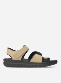 Sandalen voor heren|Wolky Active Men camel gevet leer