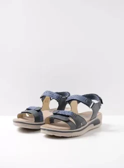 Voorjaar/zomer|Wolky Acula blauw leer