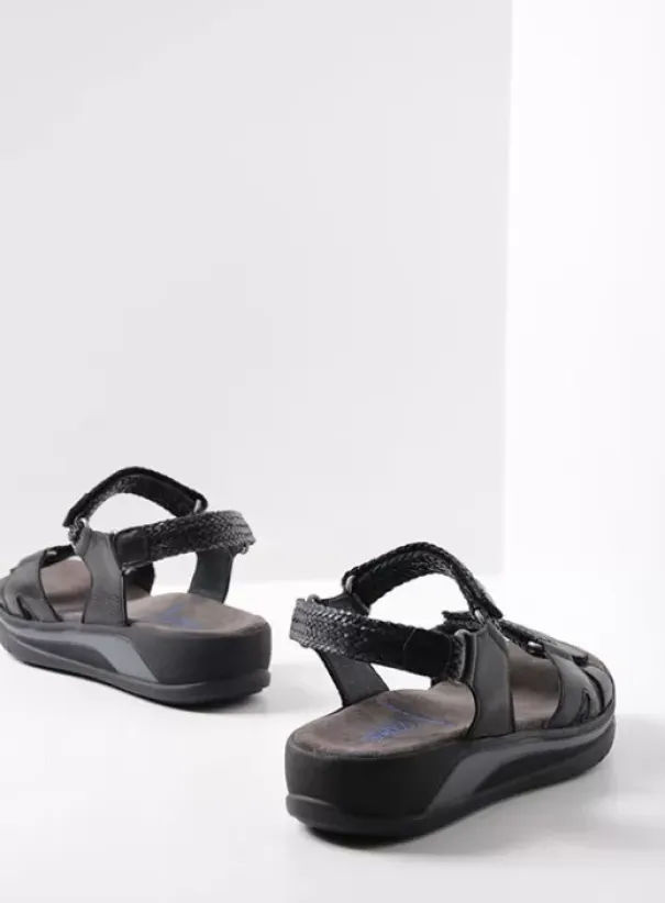 Voorjaar/zomer|Wolky Acula zwart leer