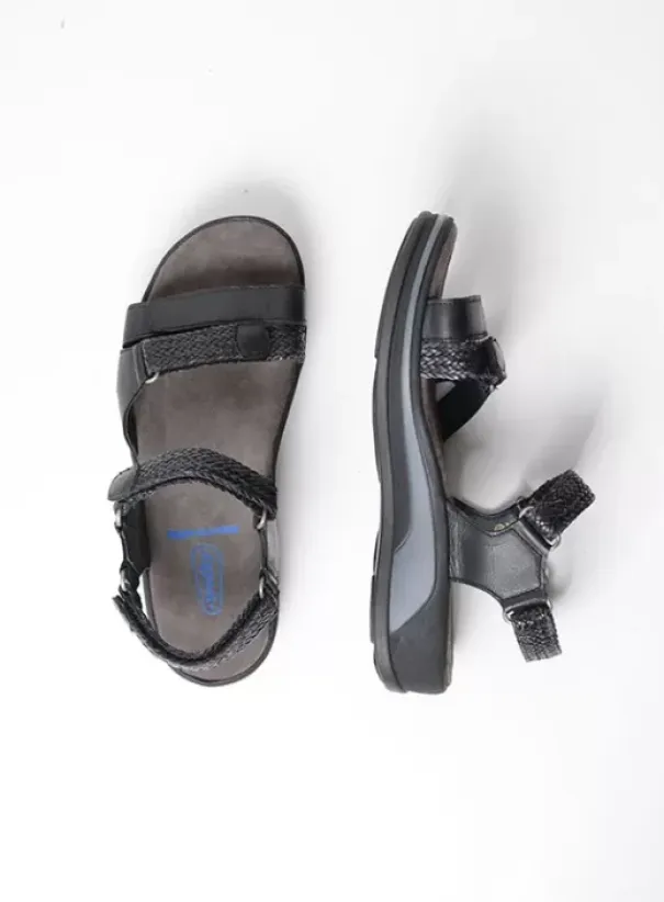 Voorjaar/zomer|Wolky Acula zwart leer