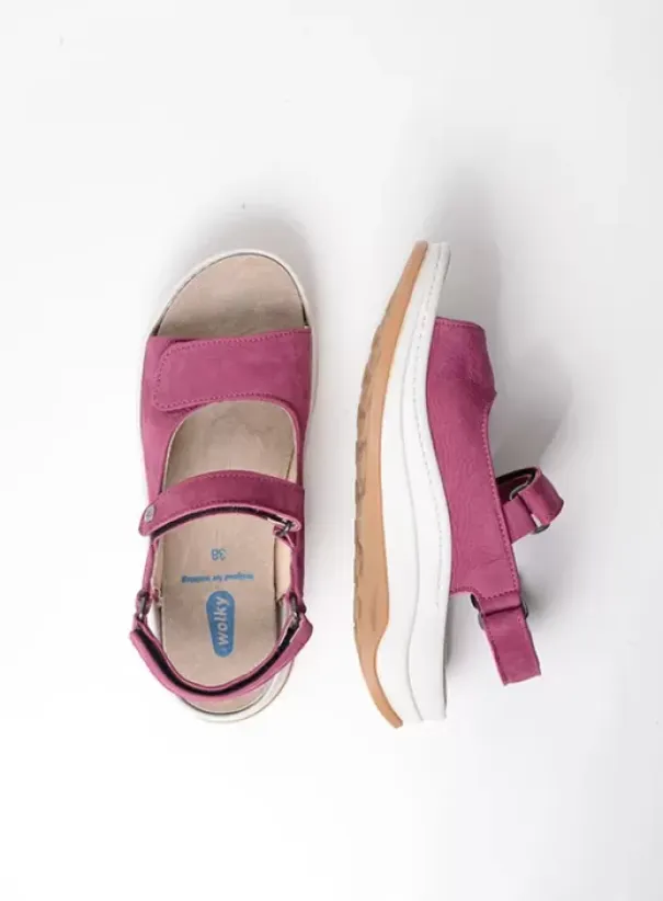 Sandalen|Voorjaar/zomer|Wolky Adura fuchsia nubuck