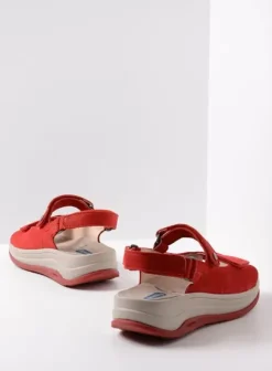 Voorjaar/zomer|Sandalen|Wolky Adura rood nubuck
