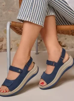 Sandalen|Voorjaar/zomer|Wolky Adura denim nubuck