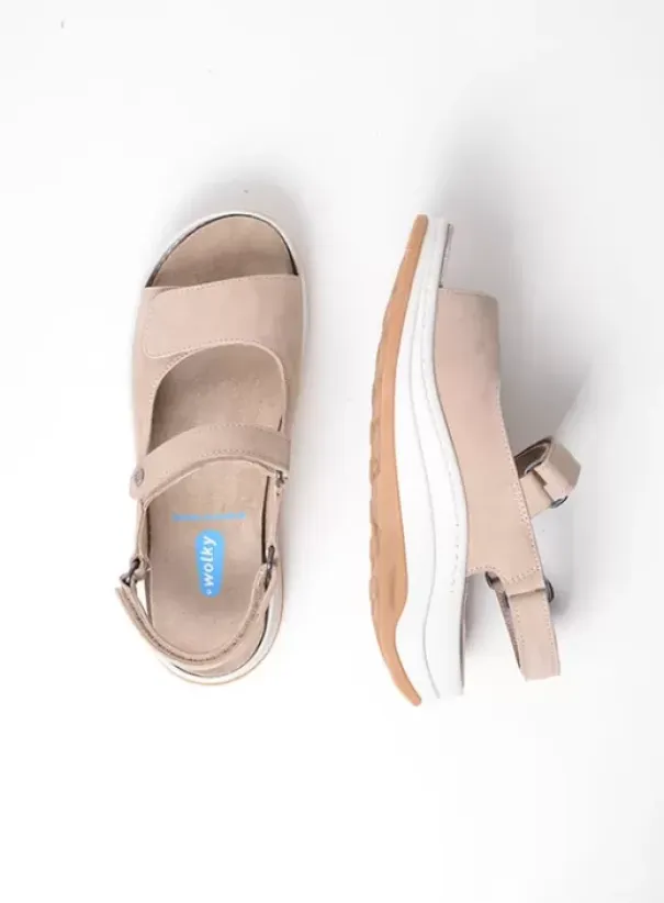 Sandalen|Voorjaar/zomer|Wolky Adura safari nubuck