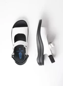 Sandalen|Voorjaar/zomer|Wolky Adura wit leer