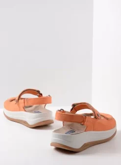 Sandalen|Voorjaar/zomer|Wolky Adura oranje nubuck