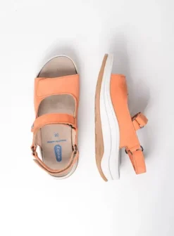 Sandalen|Voorjaar/zomer|Wolky Adura oranje nubuck