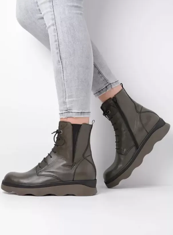 Laarzen|Wolky Akita cactus leer