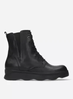 Hallux Valgus|Laarzen|Wolky Akita HV zwart leer