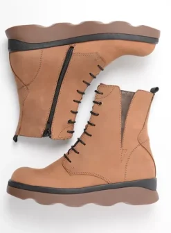 Hallux Valgus|Laarzen|Wolky Akita HV cognac nubuck