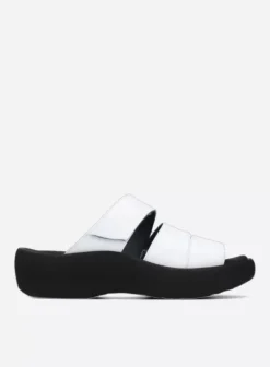 Slippers|Voorjaar/zomer|Wolky Aporia wit leer