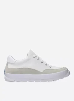 Sneakers|Veterschoenen|Wolky Babati ijswit canvas/suede