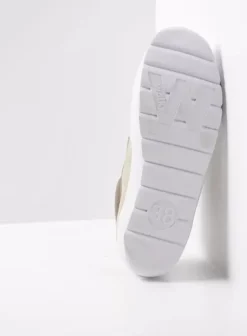 Sneakers|Veterschoenen|Wolky Babati kaki canvas/suede