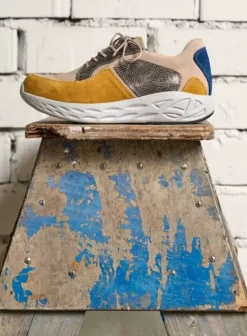 Hielspoor|Wandelschoenen|Wolky Bounce grijs combi leer