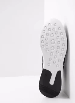 Hielspoor|Wandelschoenen|Wolky Bounce zwart/wit leer