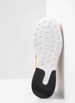 Hielspoor|Wandelschoenen|Wolky Bounce geel/zwart leer