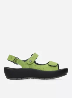 Sandalen|Wolky Brasilia lime leer