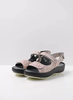 Sandalen|Wolky Brasilia multi wit leer