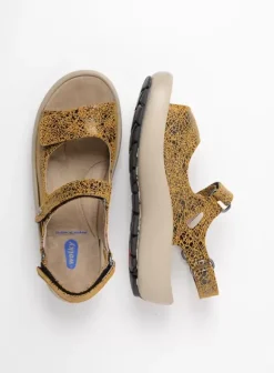 Sandalen|Wolky Brasilia oker leer