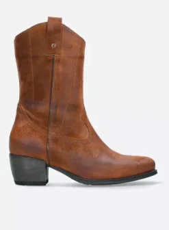 Laarzen|Wolky Caprock cognac suede