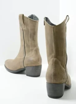 Laarzen|Wolky Caprock taupe suede