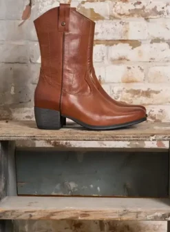 Hallux Valgus|Laarzen|Wolky Caprock HV cognac leer