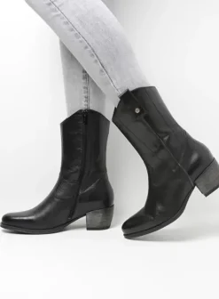 Hallux Valgus|Laarzen|Wolky Caprock HV zwart leer