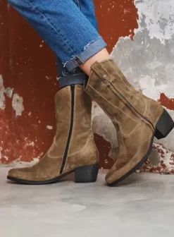 Hallux Valgus|Laarzen|Wolky Caprock HV taupe suede