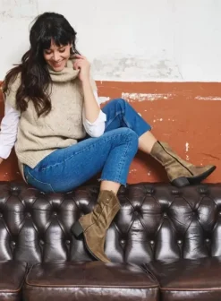 Hallux Valgus|Laarzen|Wolky Caprock HV taupe suede