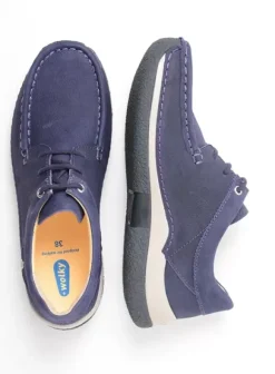 Sneakers|Veterschoenen|Wolky Celebration paars nubuck