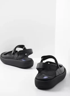 Volle voeten|Sandalen|Wolky Celine XW zwart leer