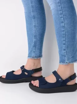 Volle voeten|Sandalen|Wolky Celine XW denim nubuck