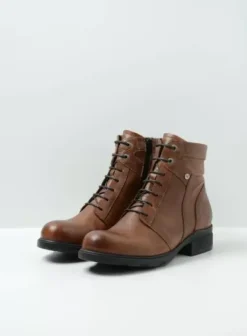 Volle voeten|Hielspoor|Wolky Center XW cognac leder