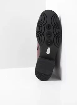 Volle voeten|Hielspoor|Wolky Center XW bordeauxrood leer