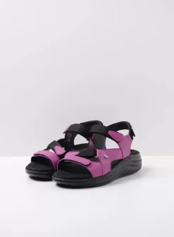 Sandalen|Voorjaar/zomer|Wolky Cirro fuchsia leer
