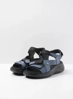 Sandalen|Voorjaar/zomer|Wolky Cirro jeans leer