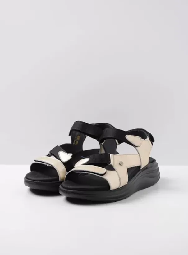 Sandalen|Voorjaar/zomer|Wolky Cirro goud leer