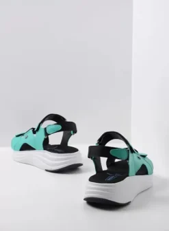 Sandalen|Wolky Cirro turquoise leer