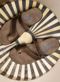 Slippers|Voorjaar/zomer|Wolky Collins brons leer