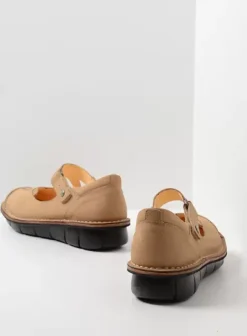 Bandschoenen|Wolky Cordoba beige nubuck