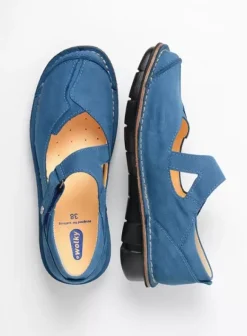 Bandschoenen|Voorjaar/zomer|Wolky Cordoba atlantisch blauw nubuck