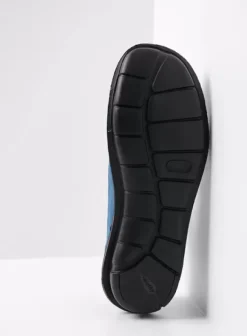 Bandschoenen|Voorjaar/zomer|Wolky Cordoba atlantisch blauw nubuck
