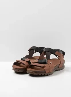Sandalen|Voorjaar/zomer|Wolky Cradle cognac leer