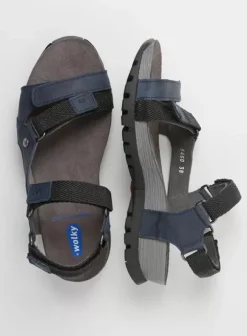 Sandalen|Voorjaar/zomer|Wolky Cradle blauw leer