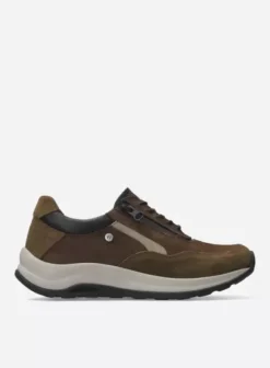 Wandelschoenen|Sneakers|Wolky Cupar taupe combi leer