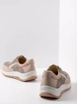 Wandelschoenen|Sneakers|Wolky Cupar safari combi leer