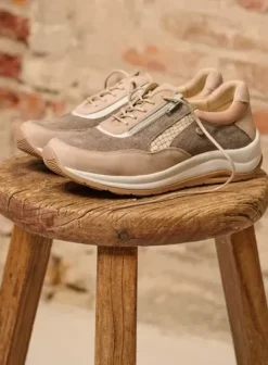 Wandelschoenen|Sneakers|Wolky Cupar safari combi leer