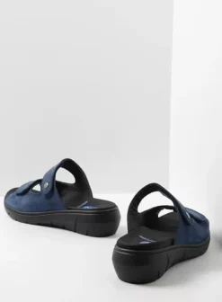 Slippers|Wolky Cyprus denim nubuck