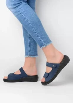 Slippers|Wolky Cyprus denim nubuck